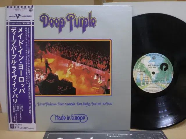 日本 LP Deep Purple ー Live 1976 年 早い