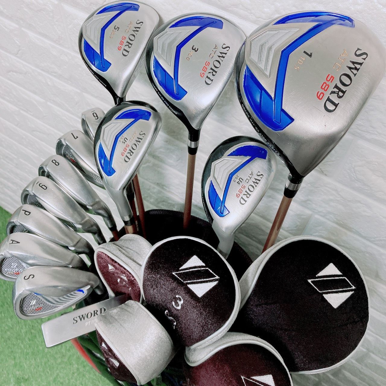 ゴルフクラブ メンズ セット KATANA SWORD ATC589 13本 初心者