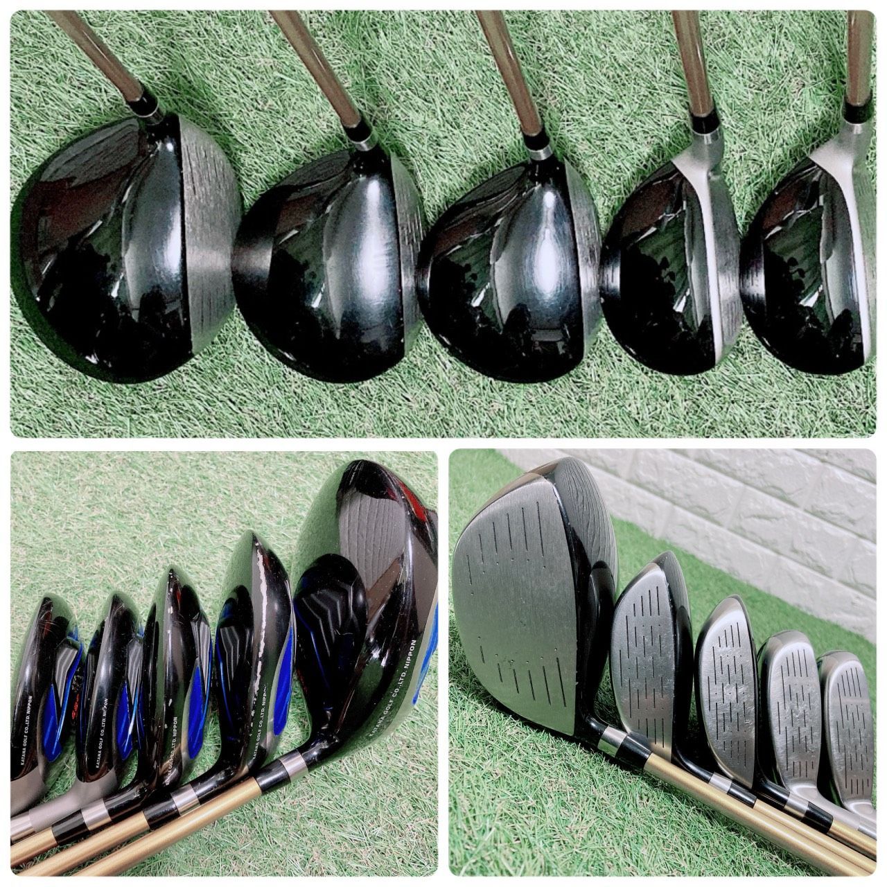 ゴルフクラブ メンズ セット KATANA SWORD ATC589 13本 初心者