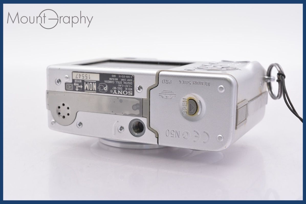 Sony サイバーショット　DSC-W7 ソニー SONY Cyber-shot DSC-W7 3x 同梱無料 #mj7136 - メルカリ