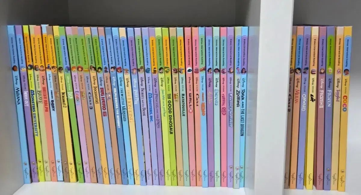 웅진 ディズニー インタラクティブ リーディング 45巻全集 ワークブック