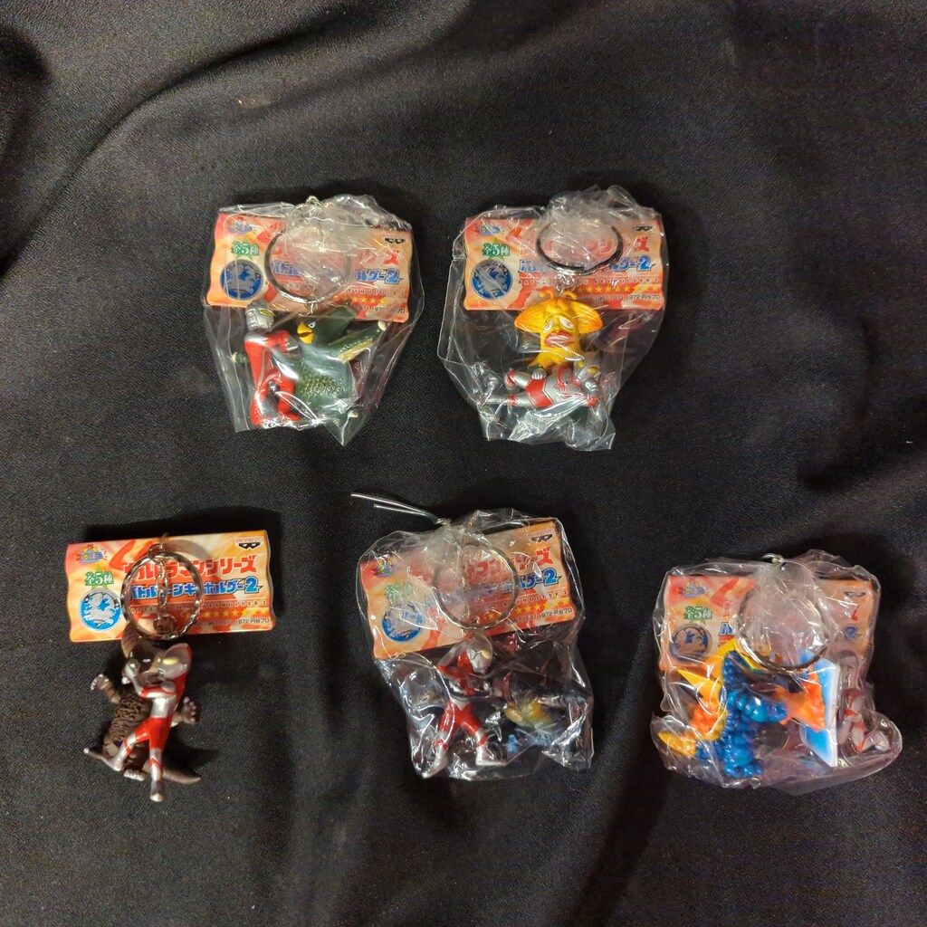 バンプレスト バトルシーンキーホルダー ウルトラマンシリーズ 全5種