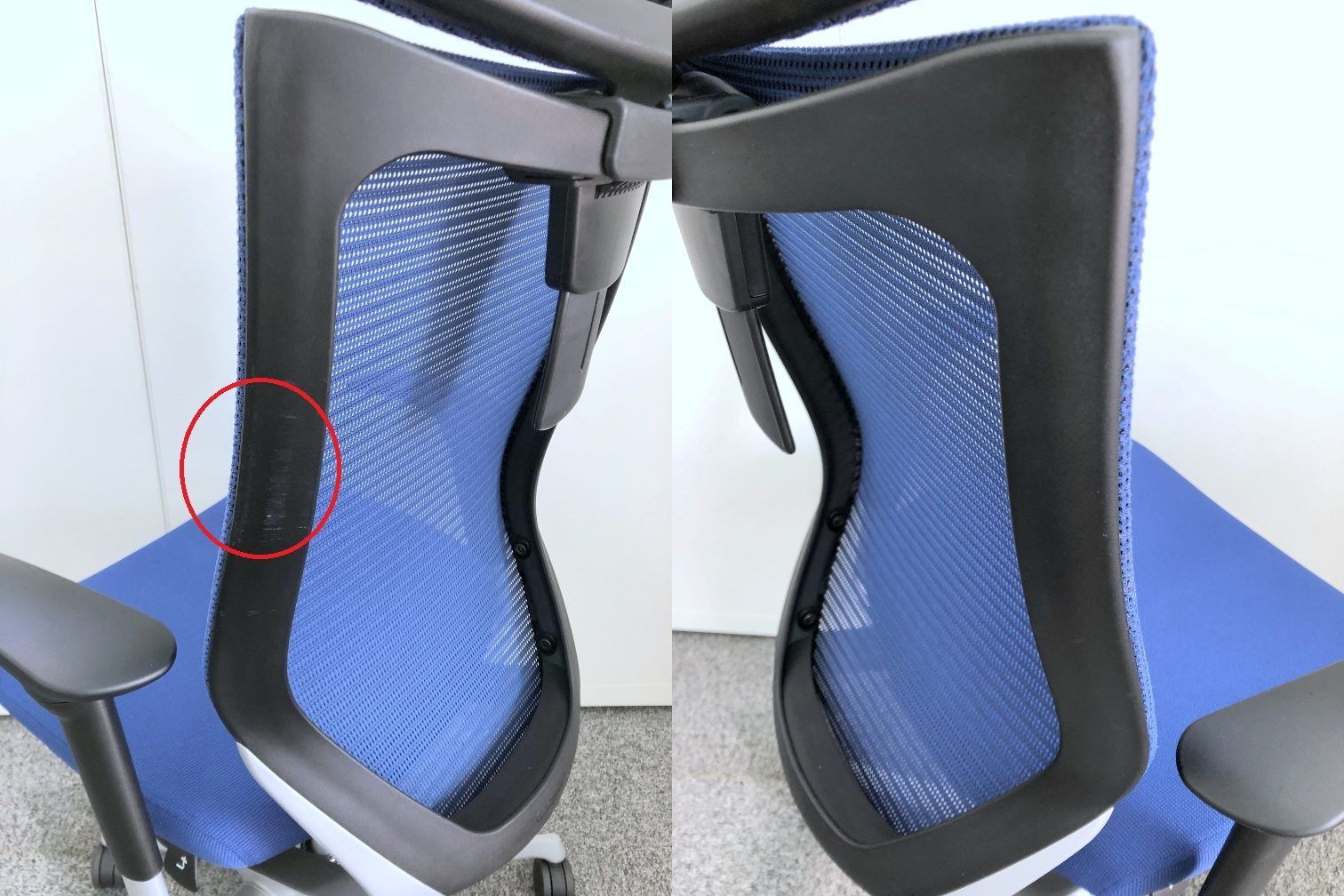  製 オカムラ バロンチェア エクストラハイバック 可動肘 ヘッドレスト メッシュ 在宅 オフィステレワーク チェア 背中サポート オフィスチェア ワークチェア 椅子 チェア