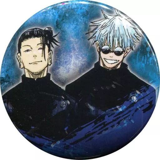 中古】バッジ・ピンズ [単品] 五条悟＆夏油傑 56mm缶バッジ 「呪術廻戦