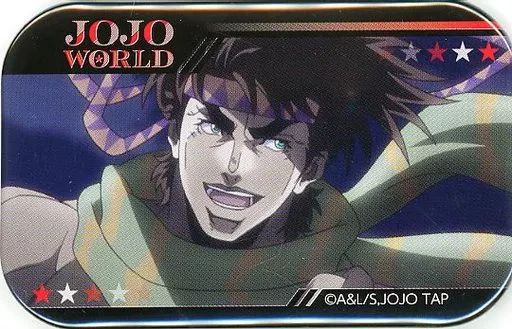 中古】バッジ・ピンズ ジョセフ・ジョースター＆シーザー・A・ツェペリ