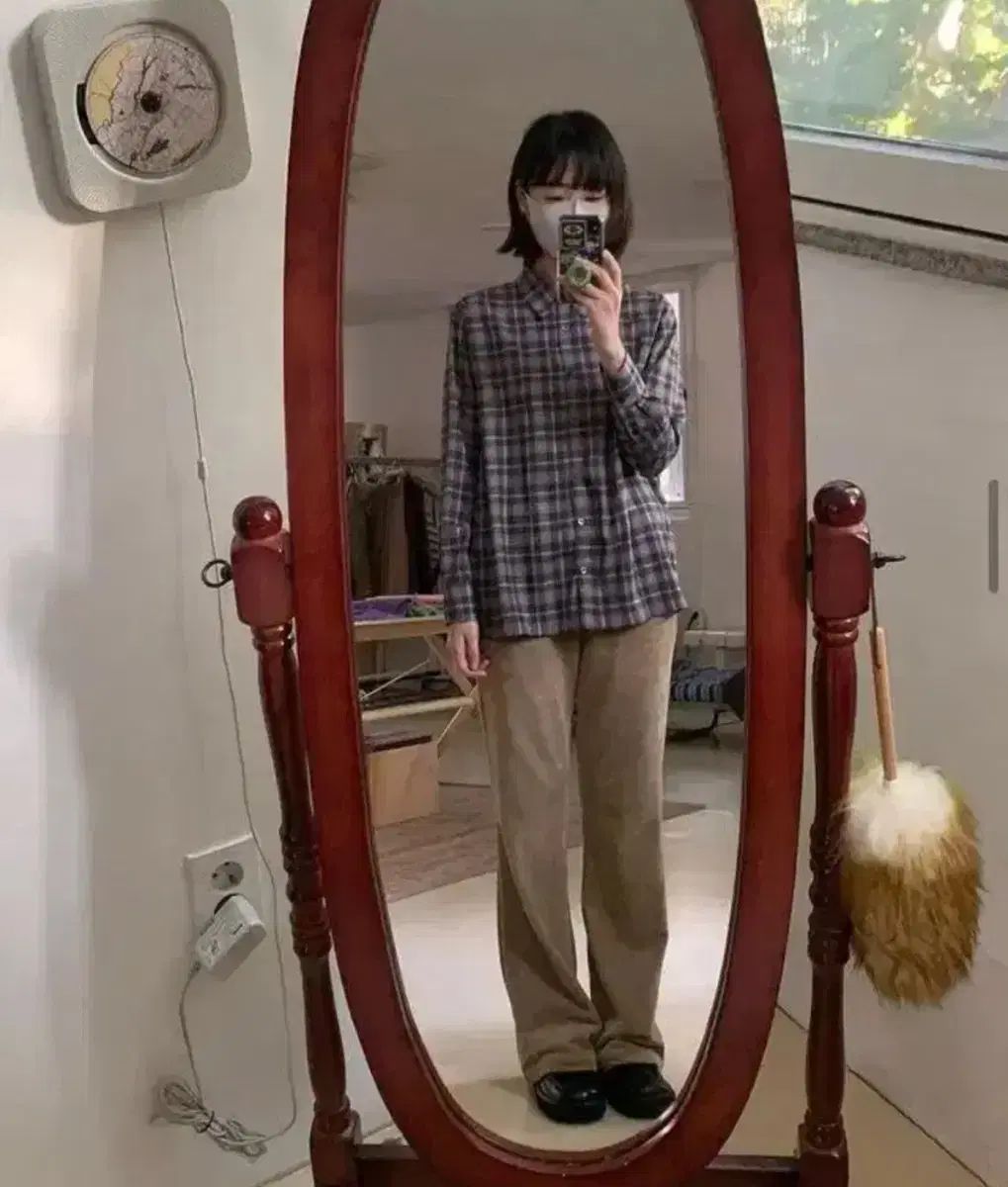 Sheiscute トラックパンツ ベージュ