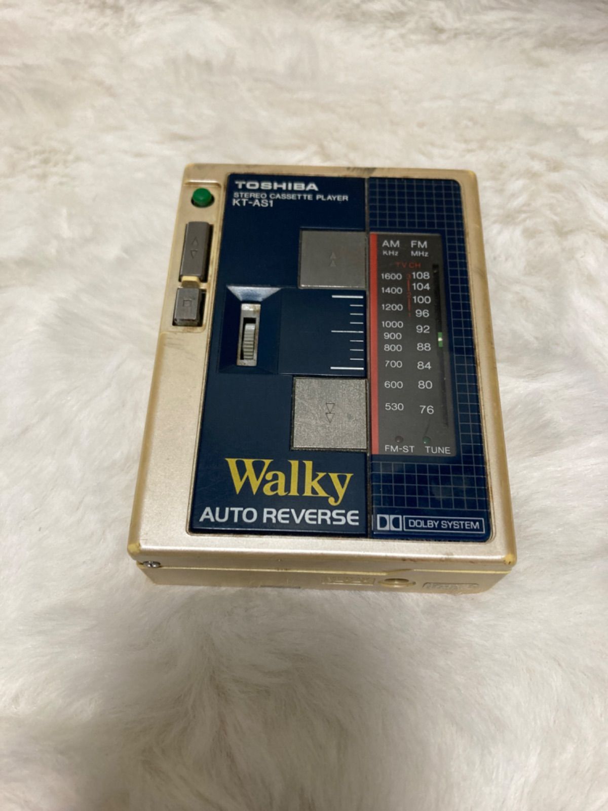TOSHIBA KT-AS1 カセットプレーヤー walky TOSHIBA KT-AS1 カセットプレーヤー walky 東芝TOSHIBA KT-AS1 Walky
