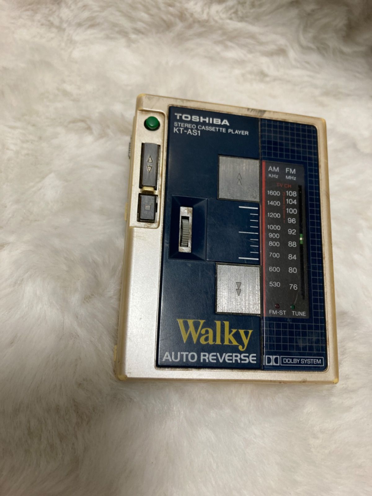 動作未確認 ジャンク TOSHIBA 東芝 Walky カセットプレーヤー KT-AS1