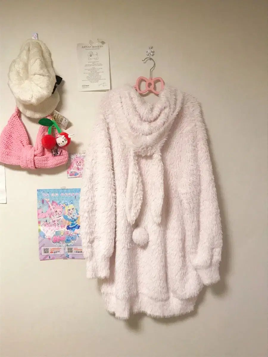 ヴィンテージ ジェル ピケ ウサミミ ONE PIECE Tシャツ 姫ギャル ロギャル ラテ stc