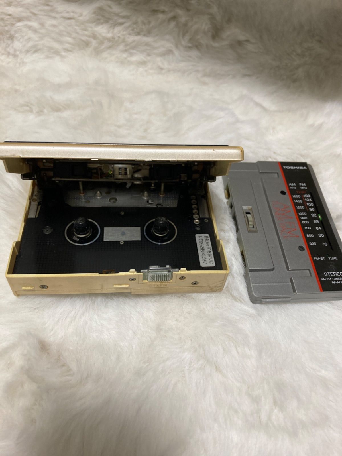 □TOSHIBA 東芝 KT-AS1 Walky カセットプレーヤー KT-AS1 カセット