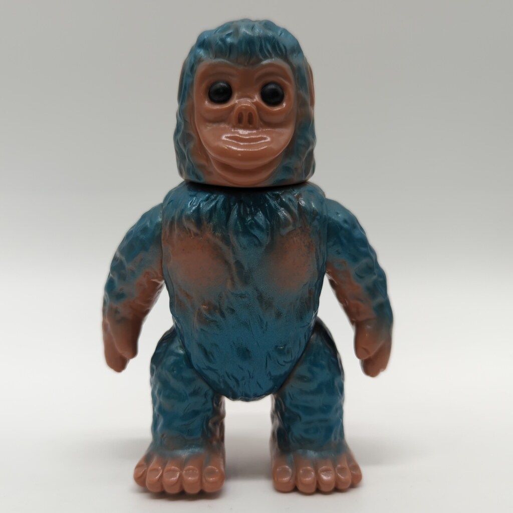 マーミット 世紀の大怪獣シリーズ/ビニパラベビー ゴロー 茶成型/メタ