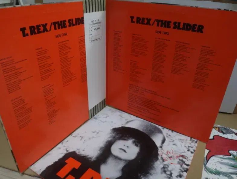 日本 LP ） T Rex ー The Slider 1972 年 ストア 早い T̤.̤ ̤R̤E̤X̤ ̤