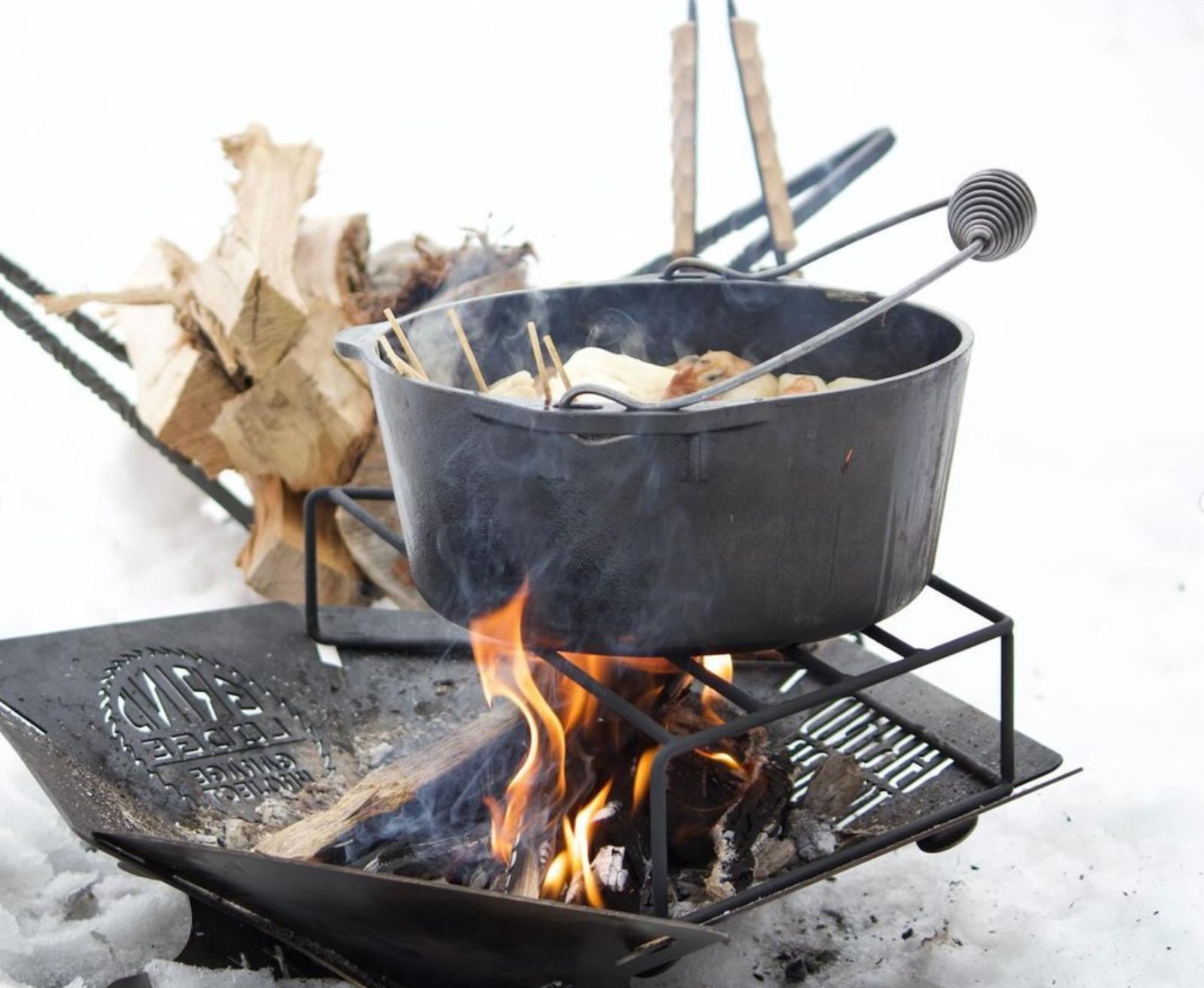 グラインドロッヂ×Tattam TAKIBI 対応 グリルブリッヂ “Lodge Bridge