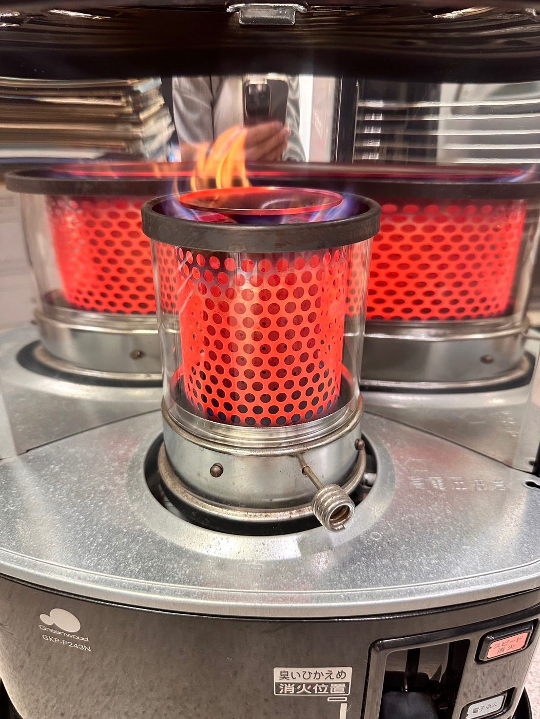 石油ストーブ GKP-P243N グリーンウッド 2011年製 - メルカリ