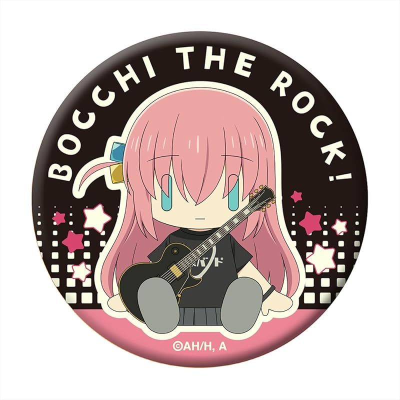 アニメ「ぼっち・ざ・ろっく！」高発光缶バッジ 文化祭ライブ 後藤