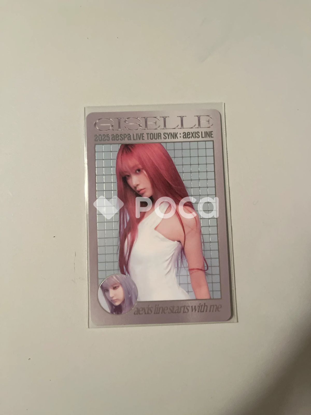 aespa ジゼル 2025 aespa LIVE TOUR SYNK : aeXIS LINE RANDOM TRADING