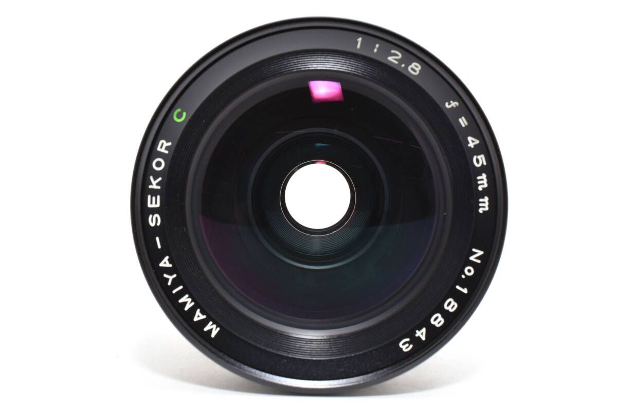 マミヤ MANIYA SEKOR C 45 mm F 2 8 W 1121＃3855