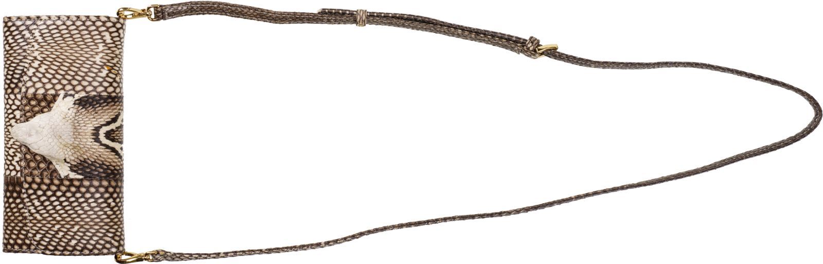 再生と富を象徴するコブラの存在感を纏う｜本コブラスキン2 WAYラグジュアリーウォレット