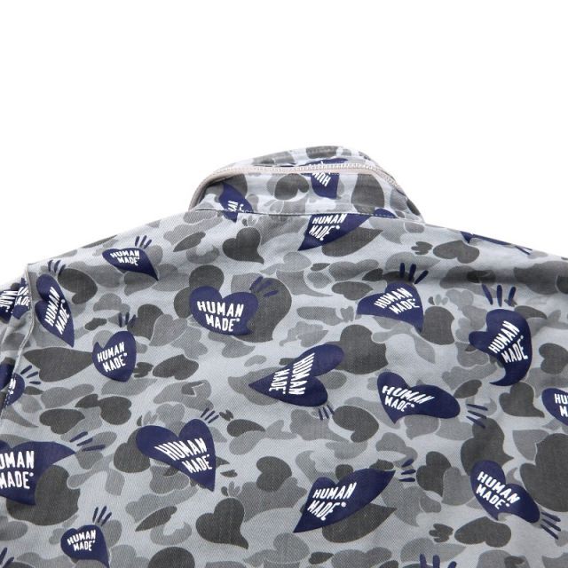 HUMAN MADE M-65 HEART CAMO FIELD JACKET GRAY HM18JK008 ヒューマン