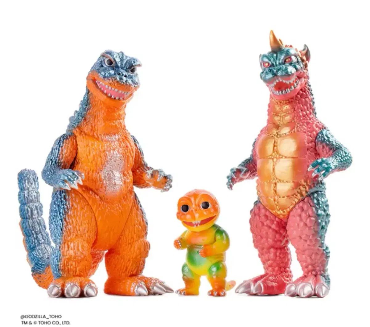Mondo ゴジラ ソフトビニール セット