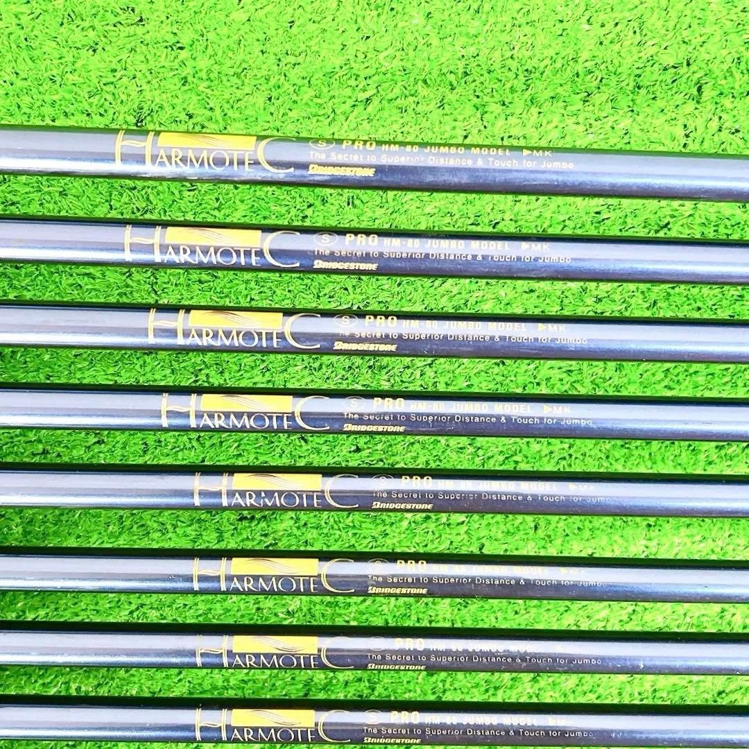 【極希少1番】ブリヂストン　Js チタンマッスル　ゲンテイ　豪華12本 アイアン 極希少1番】BRIDGESTONE ブリヂストン Js チタンマッスル ゲンテイ