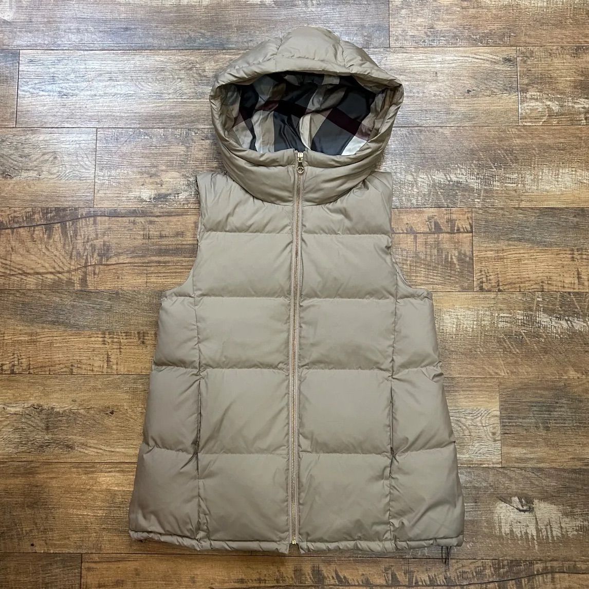 BLUE LABEL CRESTBRIDGE ブルーレーベルクレストブリッジ フード ダウン ベスト