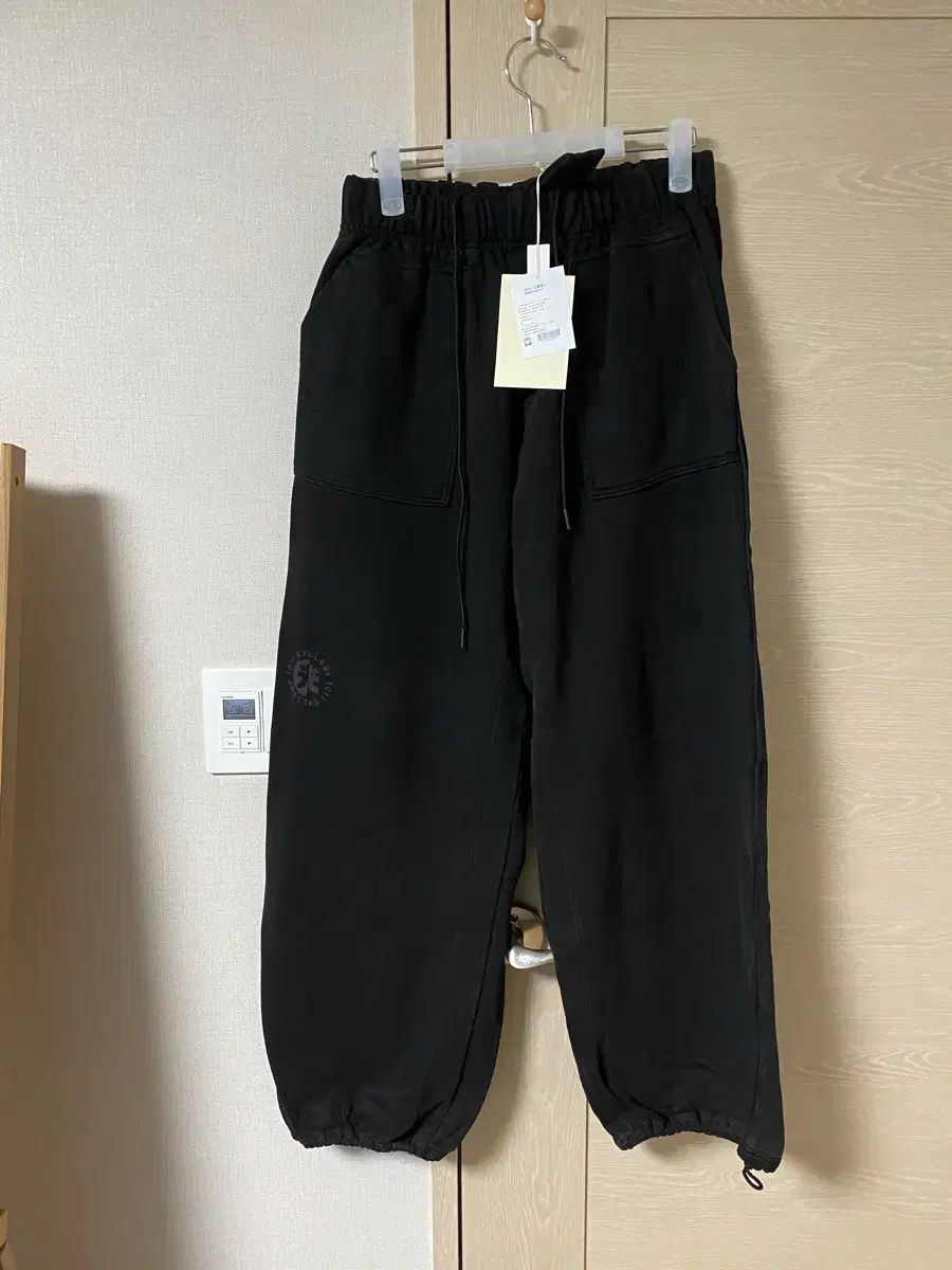 2 ポリテリル 1011 ファティーグ スウェットパンツ ブリーチ ブラック