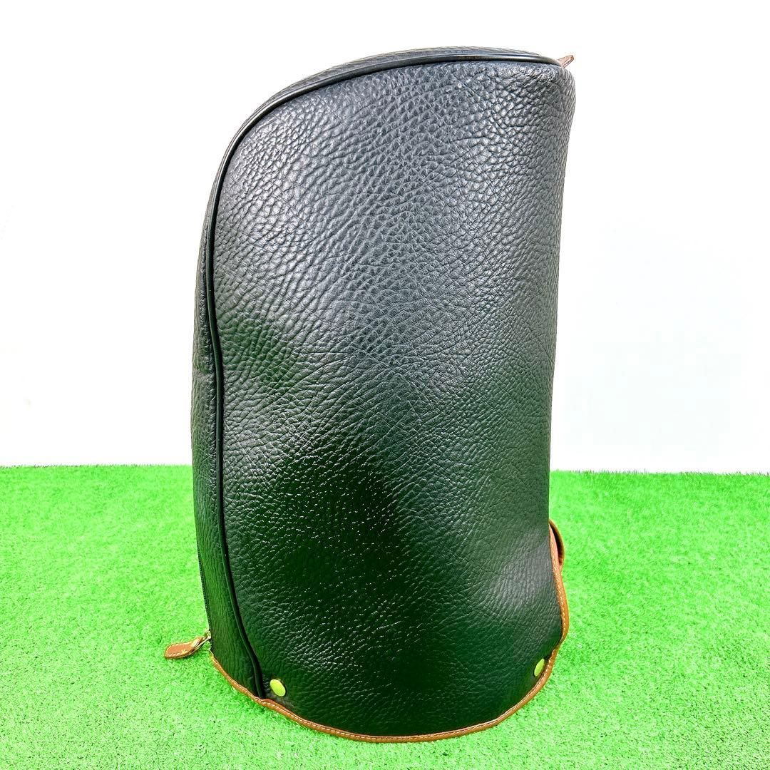  HONMA ホンマ 本間ゴルフ ヘリテイジ ブラック キャディバッグ ゴルフバッグ 合成皮革 牛革 ブラック 黒 クラシックスタイル ゴルフボール ゴルフバッグ キャディバッグ ゴルフ