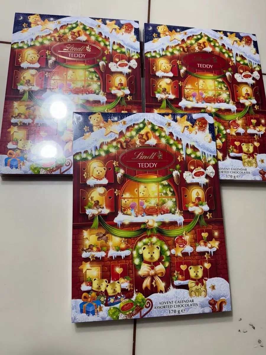 リンツ テディ アドベント カレンダー 170 g
