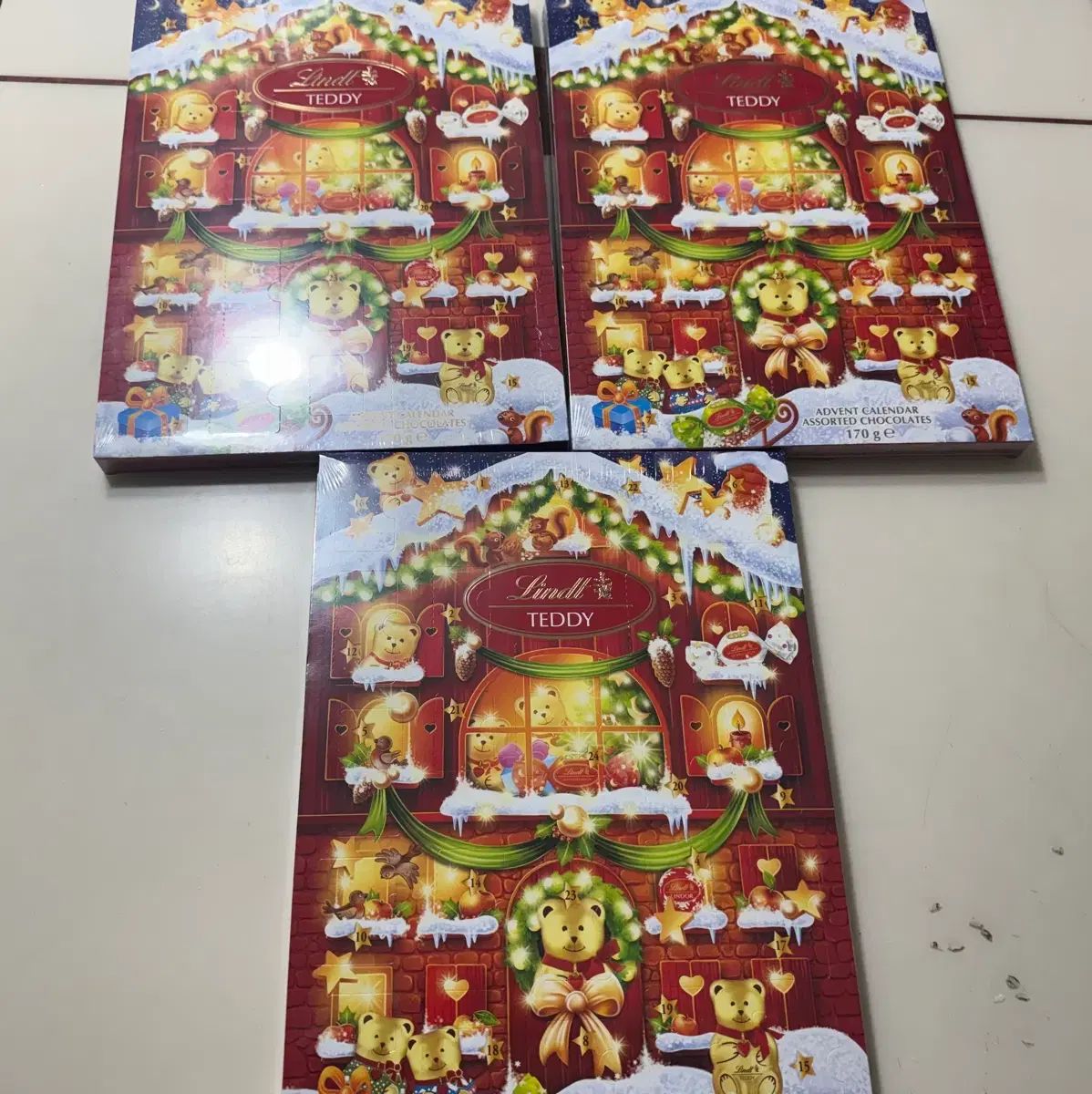 リンツ テディ アドベント カレンダー 170 g