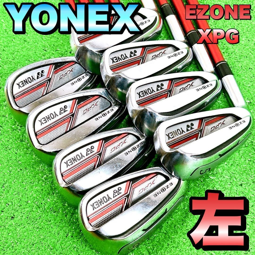 ヨネックスEZONE XPG レフティーウェッジ　未使用 YONEX ヨネックス 左 レフティ EZONE XPG メンズアイアンセット - メルカリ