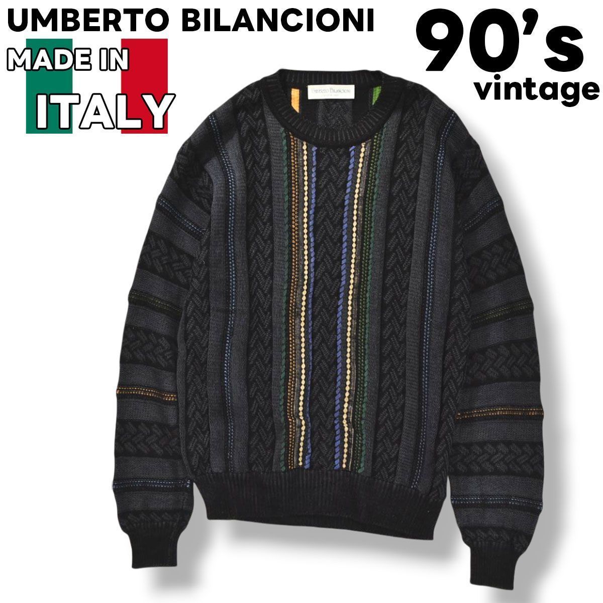 美品】 90s ヴィンテージ イタリア製 アルベルトビランチオーニ 