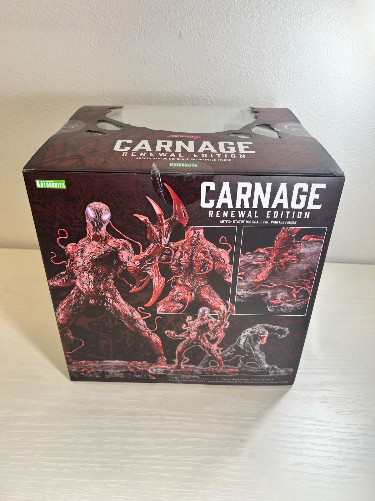 新品・未開封】ARTFX+ カーネイジ リニューアルエディション - メルカリ