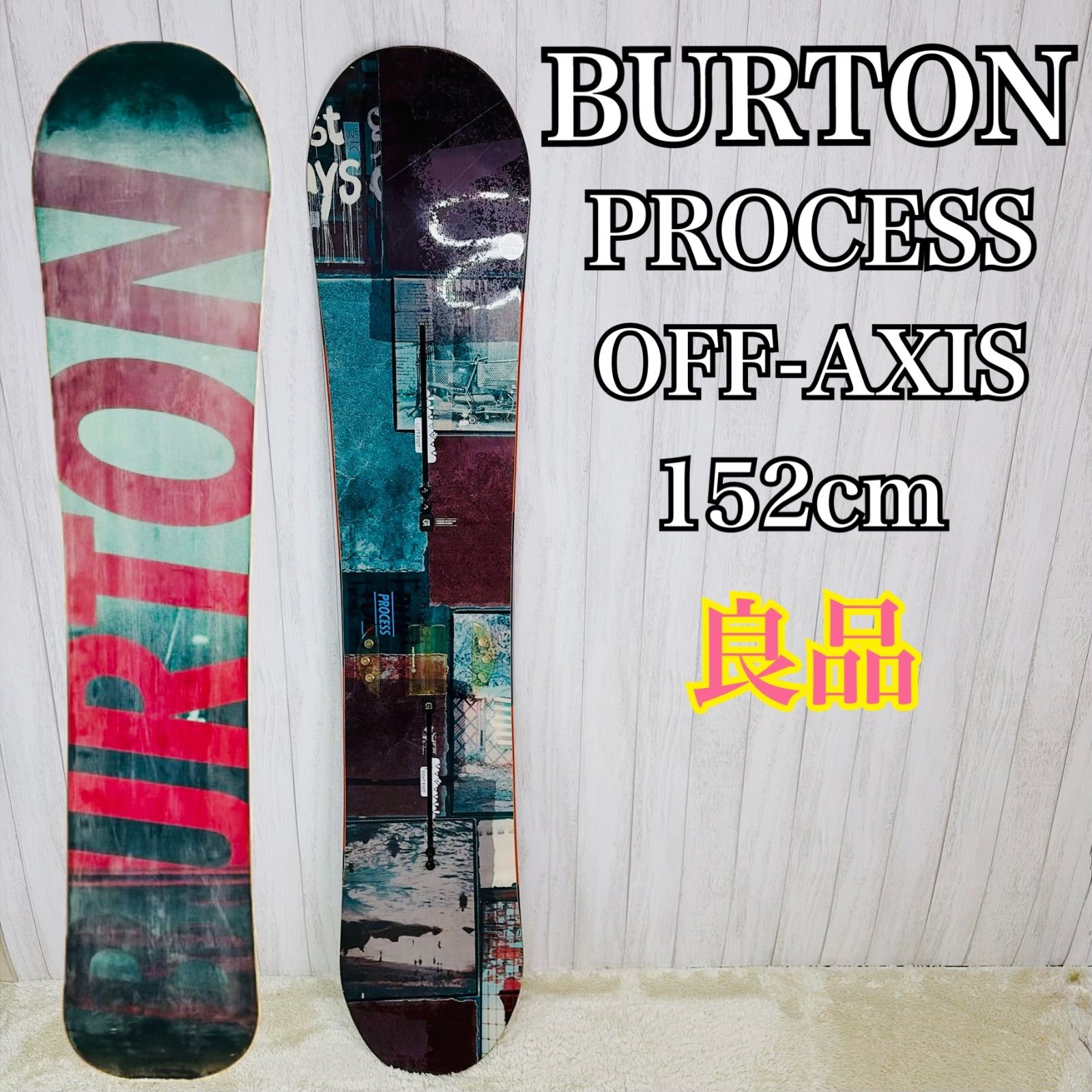 良品】BURTON バートン PROCESS OFF-AXIS プロセス オフアクシス SNOW