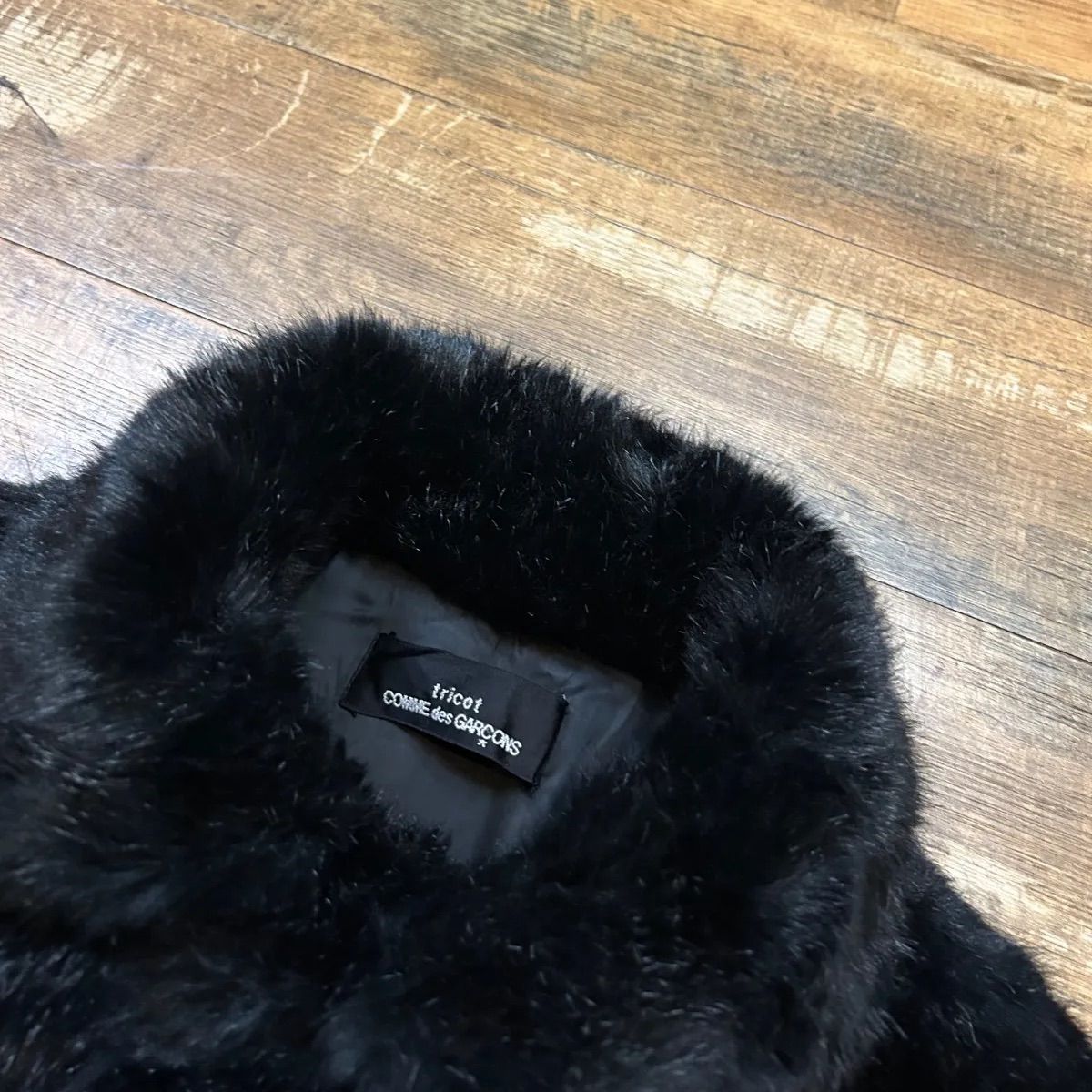 COMME des GARCONSフェイクファーコート コムコム　ユニセックス tricot COMME des GARCONS トリコ コムデギャルソン フェイクファー