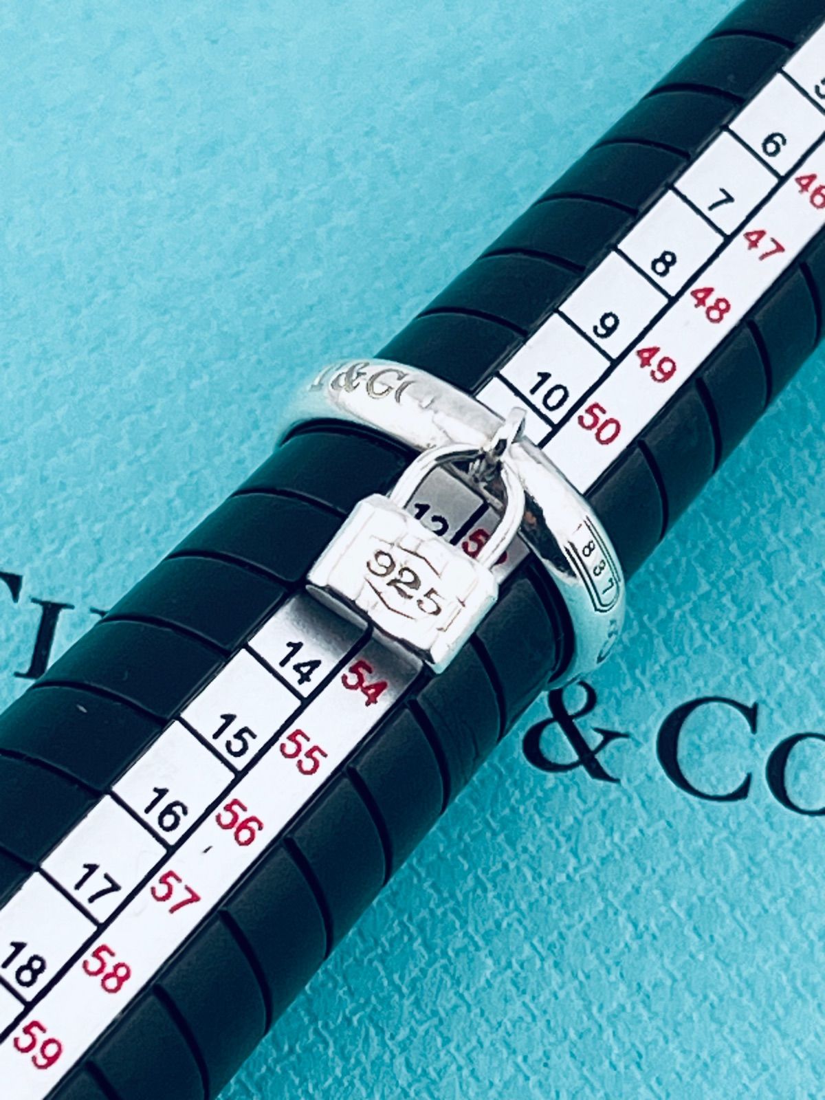 a169 Tiffany&Co. ティファニー 1837 カデナロック リング シルバー