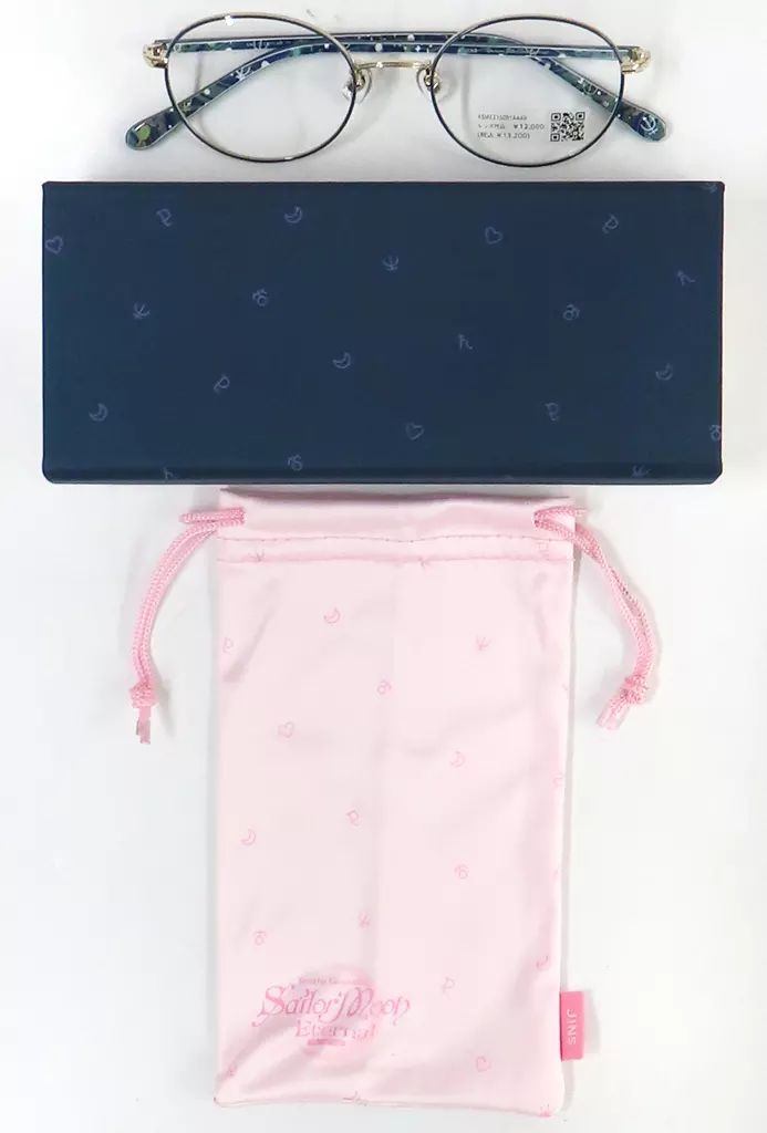 非金属 レンズ度無し スーパーセーラーネプチューン 海王みちる モデル コラボレーションメガネ 劇場版 美少女戦士セーラームーンEternal×JINS×BANDAI