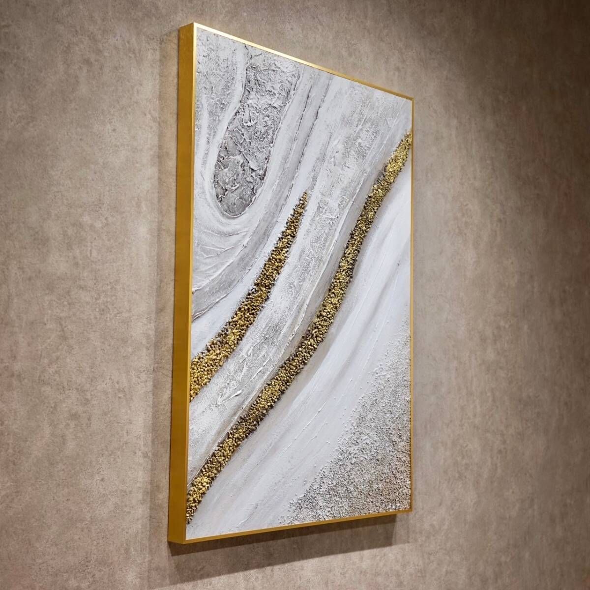 油絵 抽象画 大型 壁掛け アート 現代 絵画 絵 美術 モダン 展示品 輸入品 油絵 抽象画 大型 100×70 壁掛け ハンドメイド アート 現代