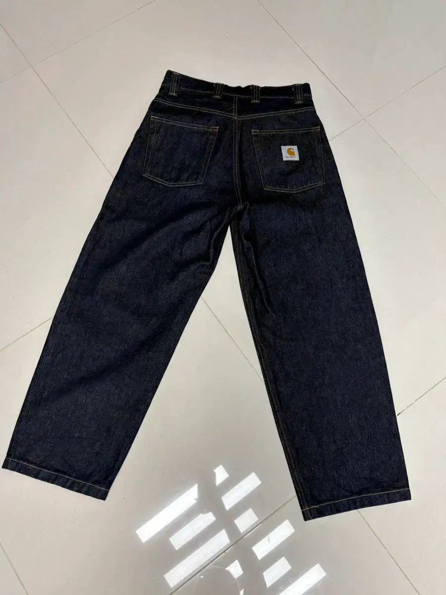 カーハート デニム パンツ ブランドン スミス ブルー リジット