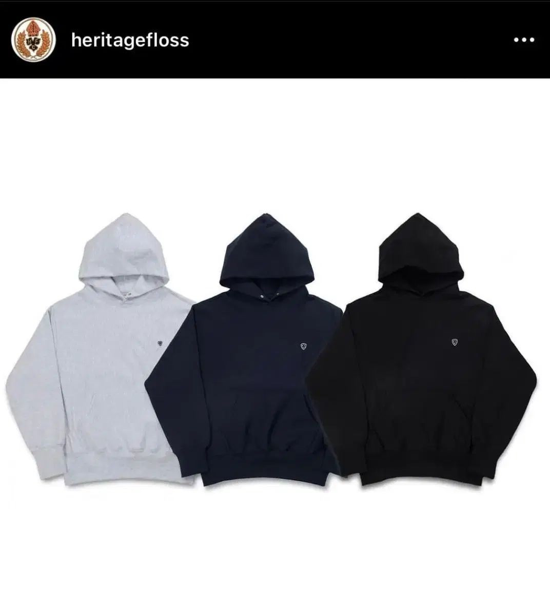 HERITAGE FLOSS フードTシャツ ネイビー s
