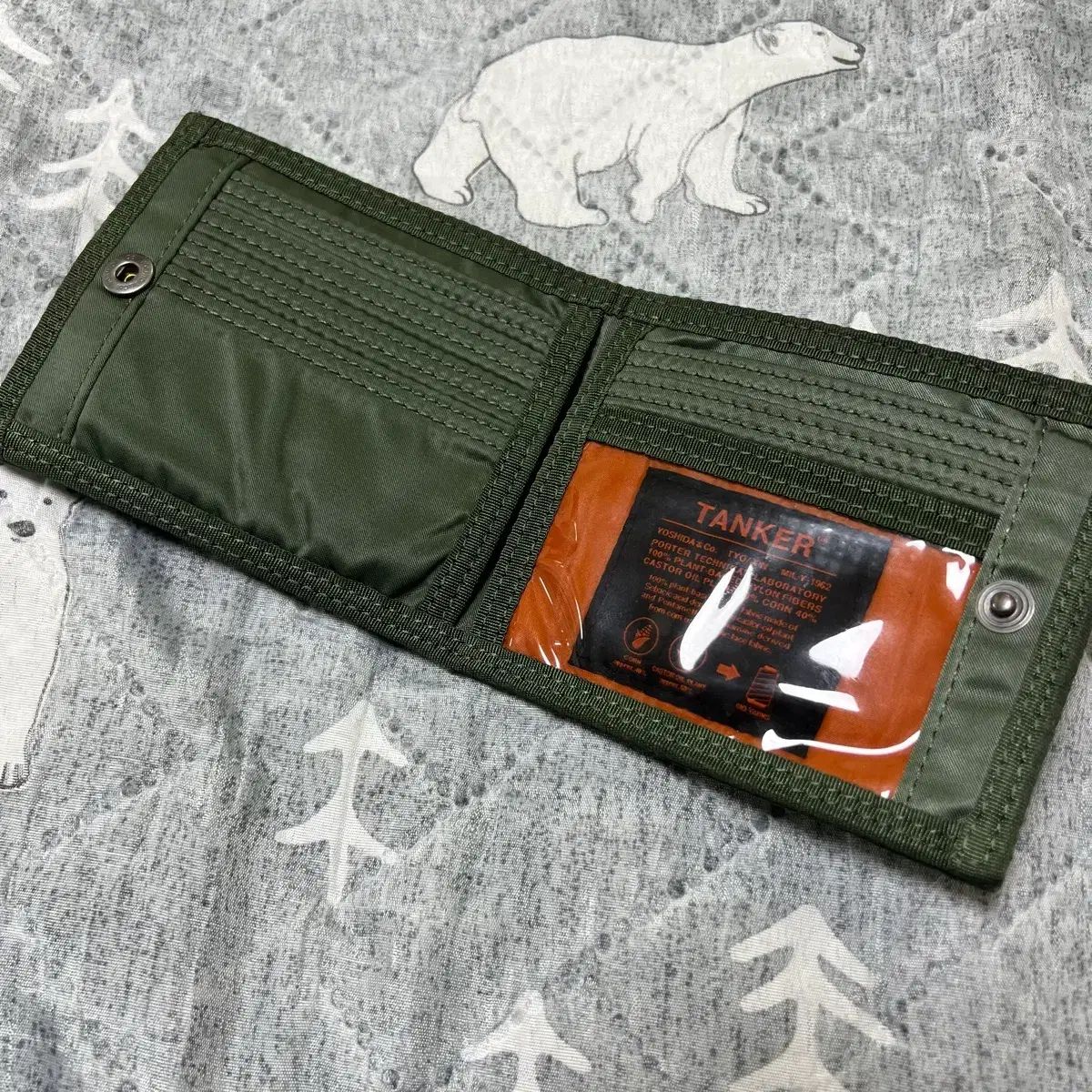 ポーター オール ニュー タンカー ウォレット セージ グリーン - メルカリ