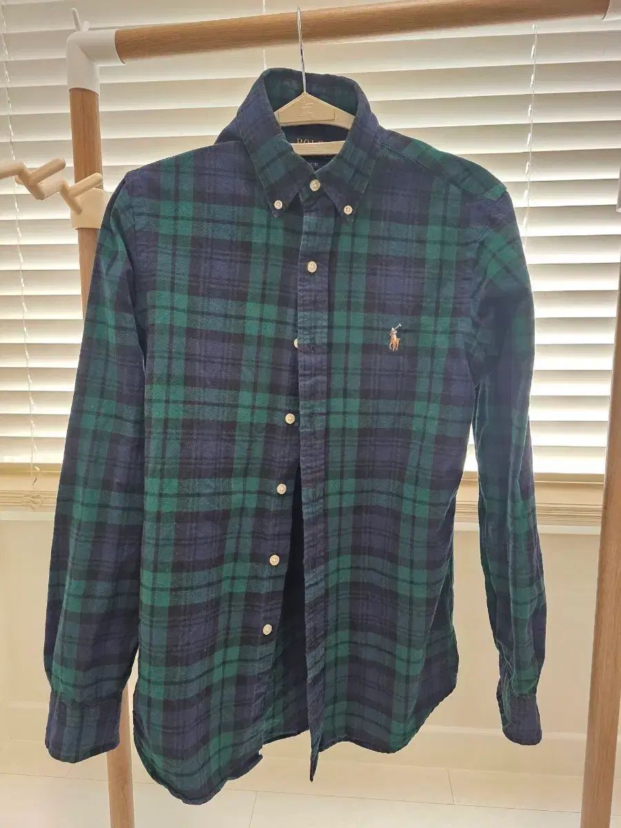 ポロラルフローレン CHECK シャツ xs サイズ