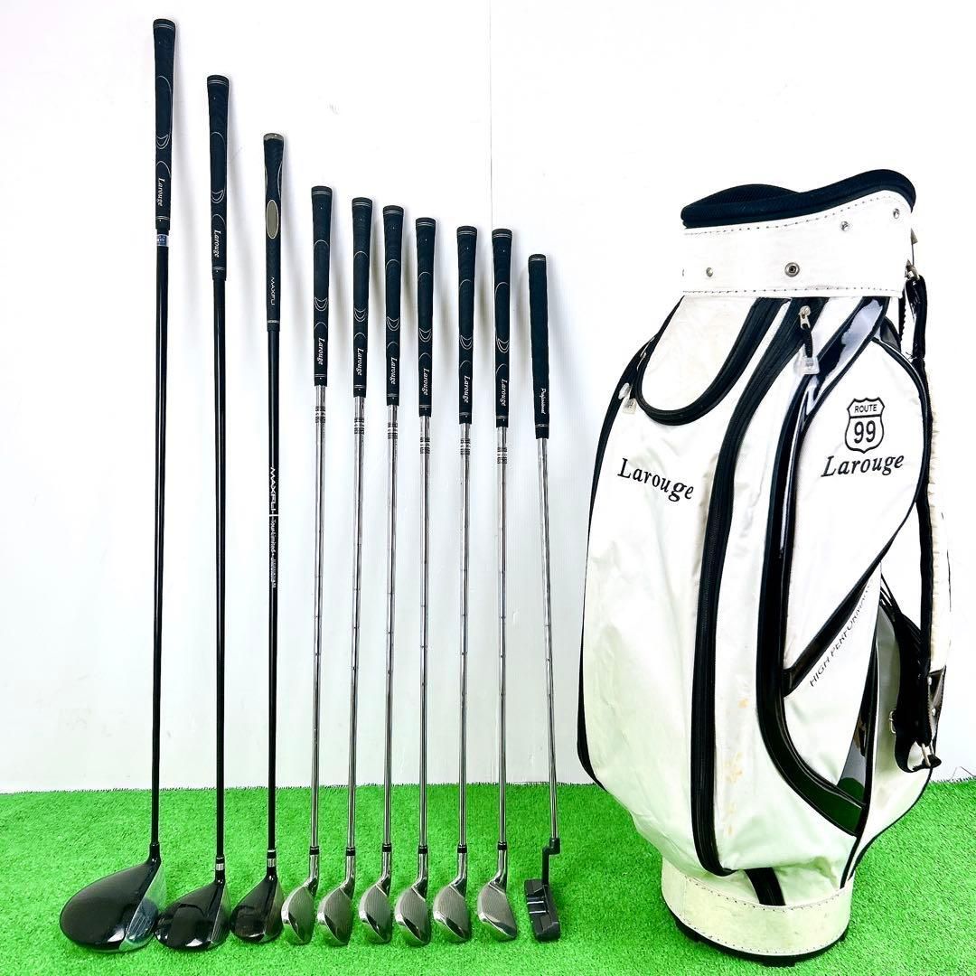 Larouge ラルージュ　メンズゴルフクラブセット　初心者　フレックスSR Larouge ラルージュ メンズゴルフクラブセット 初心者 フレックスSR