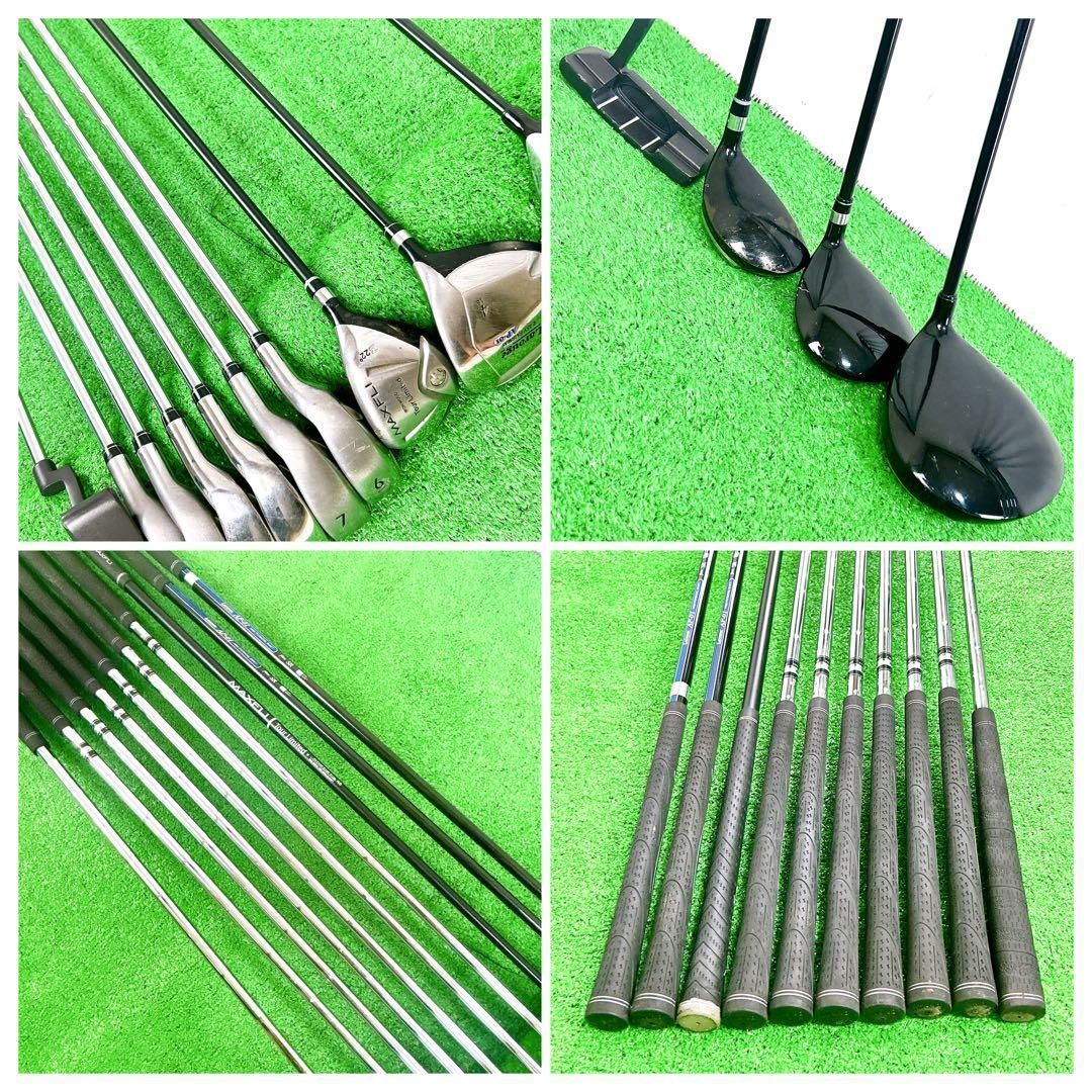 Larouge ラルージュ メンズゴルフクラブセット 初心者 フレックスSR