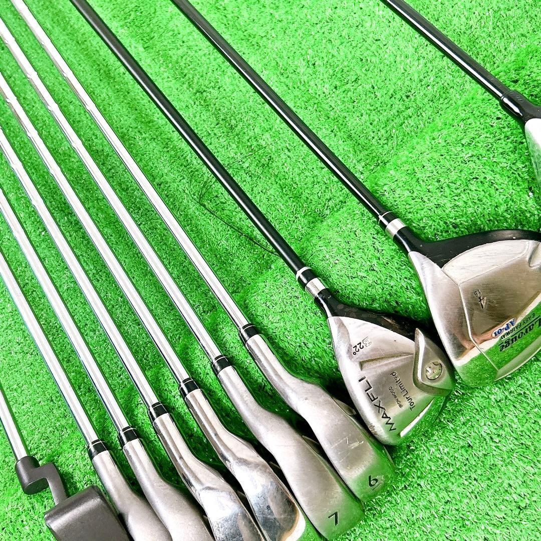 Larouge ラルージュ メンズゴルフクラブセット 初心者 フレックスSR