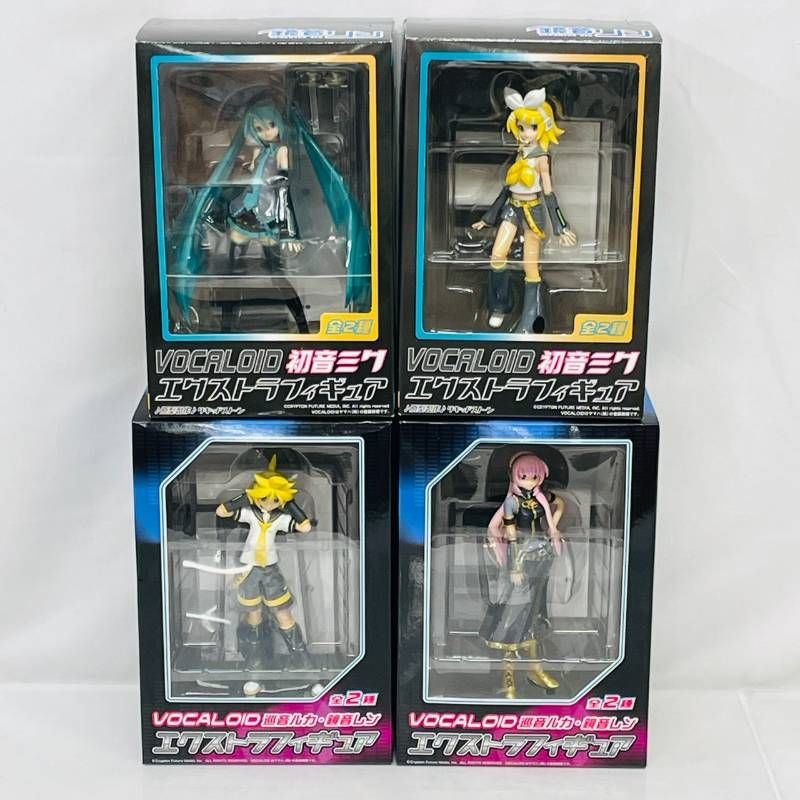 VOCALOID 初音ミク 鏡音リン 鏡音レン 巡音ルカ エクストラ フィギュア