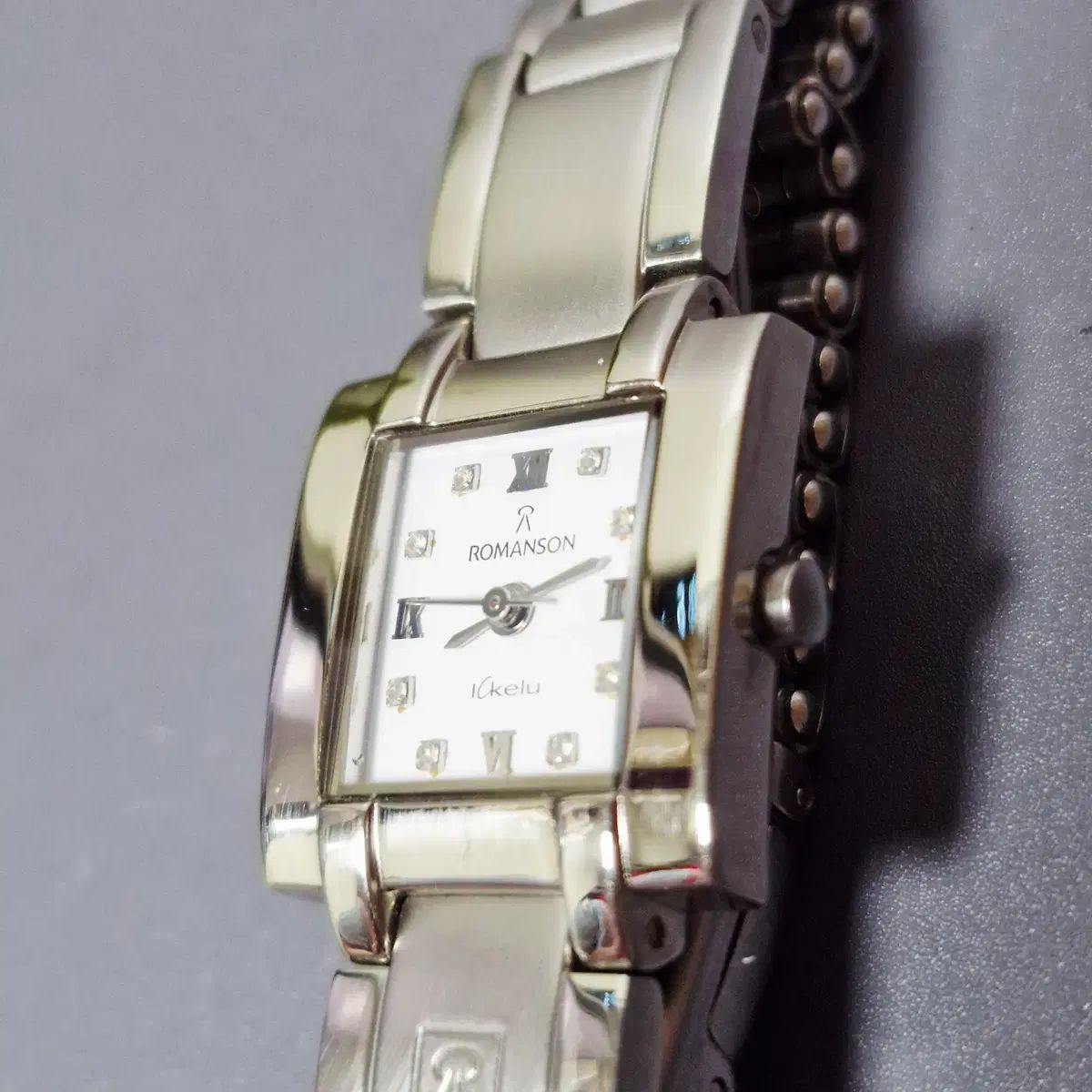  ROMANSON ロマンソン レディース クオーツ時計 金属ベルト 時計