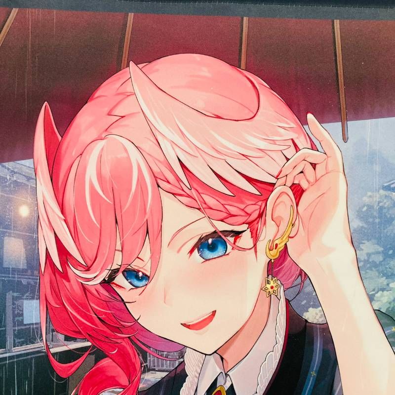 hololive VTuber 鷹嶺ルイ かかげ先生 描き下ろし タペストリー 3本