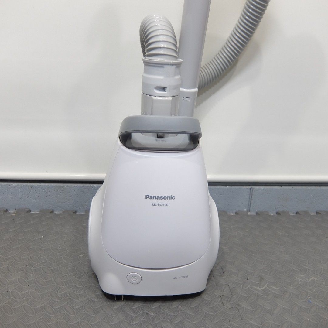 生活家電 パナソニック 軽量 掃除機 紙パック式 ホワイト MC-PJ210G-W