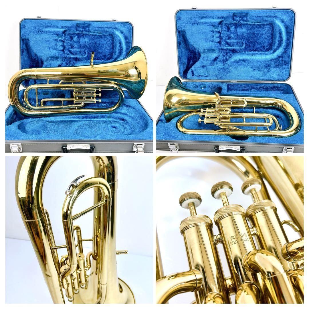 YAMAHA ユーフォニアム YEP201　YEP-201 ハードケース付き YAMAHA ユーフォニアム YEP201 YEP-201 ハードケース付き - メルカリ